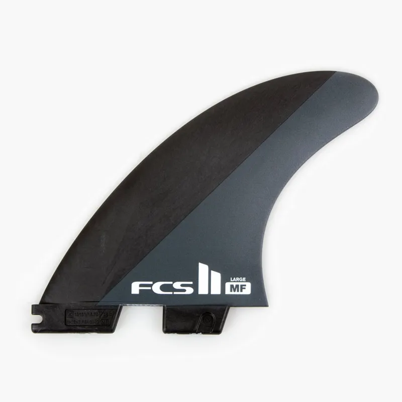 FCS II MF Neo Carbon Tri Fin Set Black/Charcoal